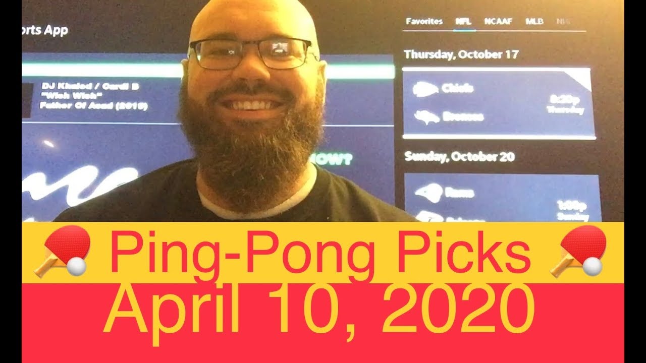 (Pt 1) PingPong Picks (41020) Table Tennis Betting Predictions