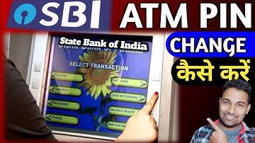 how to change atm pin in atm machine | sbi atm pin change kaise kare | atm pin change kaise kare ⚡