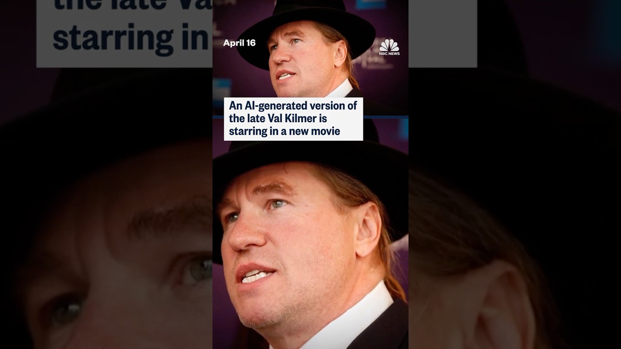 An AI-generated version of the late Val Kilmer is starring in a new movie
