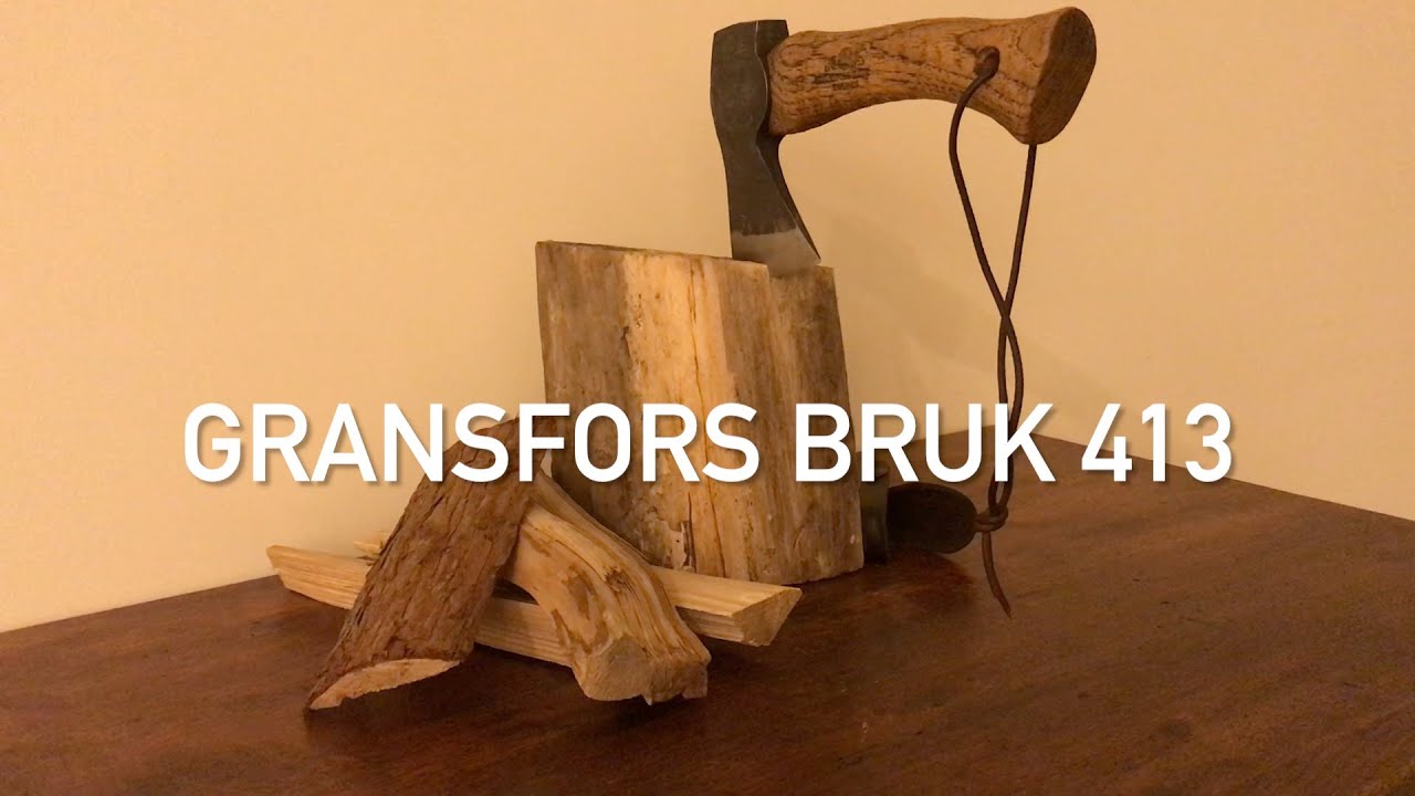 GRANSFORS BRUK 413 Hand Hatchet グレンスフォシュ ハチェット SWEDEN 