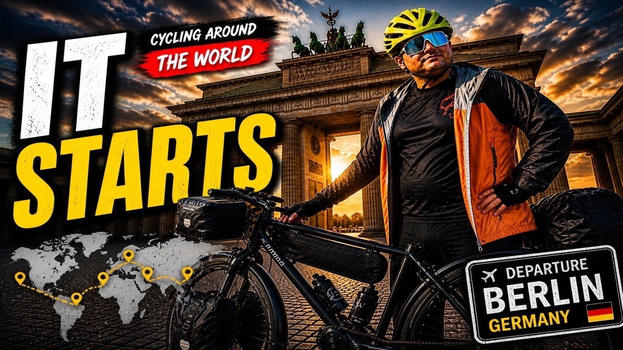 I Left Everything Behind to Cycle the World | Ep.1 - YouTube