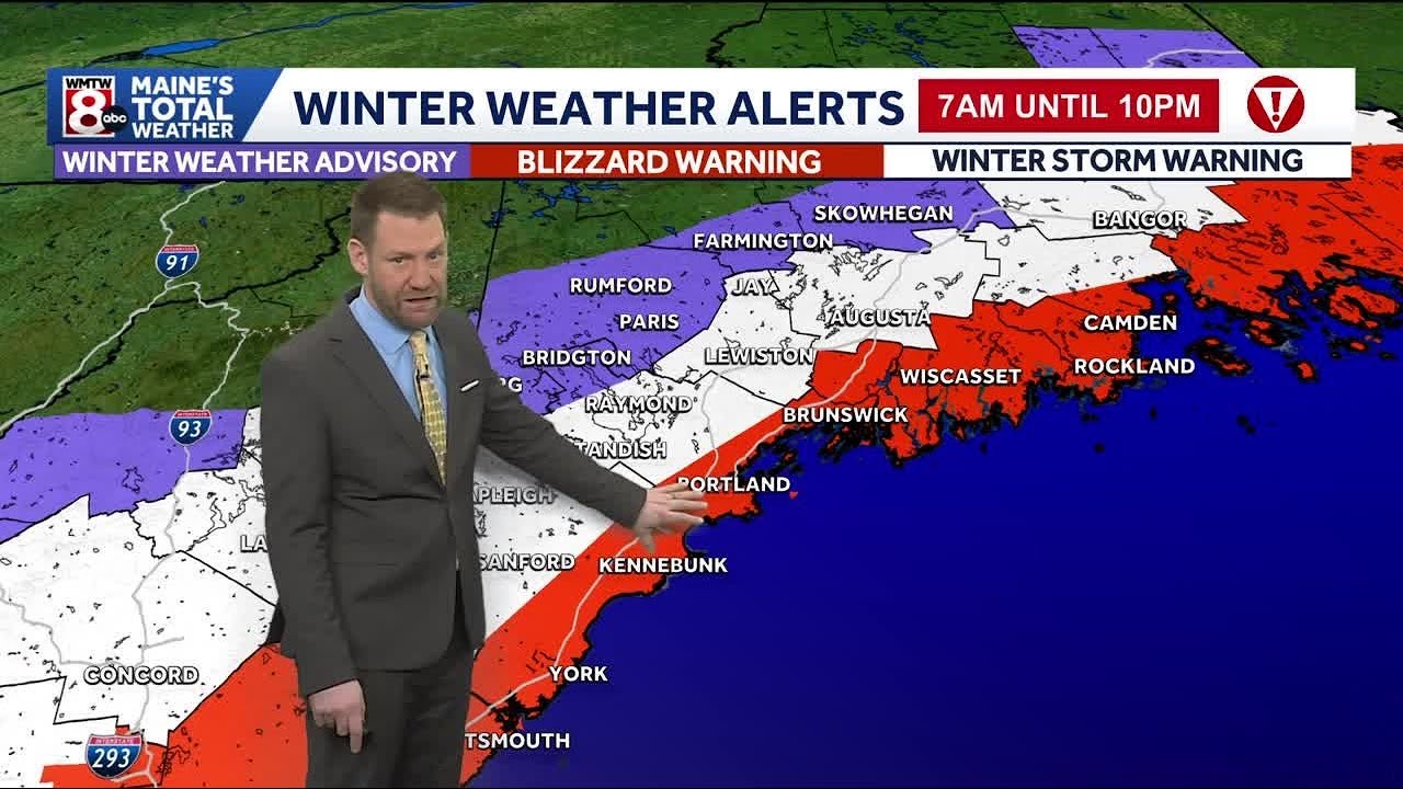 Today's 5AM forecast update