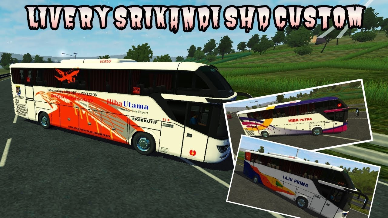Livery Bus Shd Laju Prima - download livery bussid stj