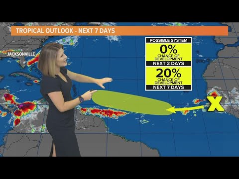 Keeping an eye on a tropical wave moving off the coast of Africa this ...
