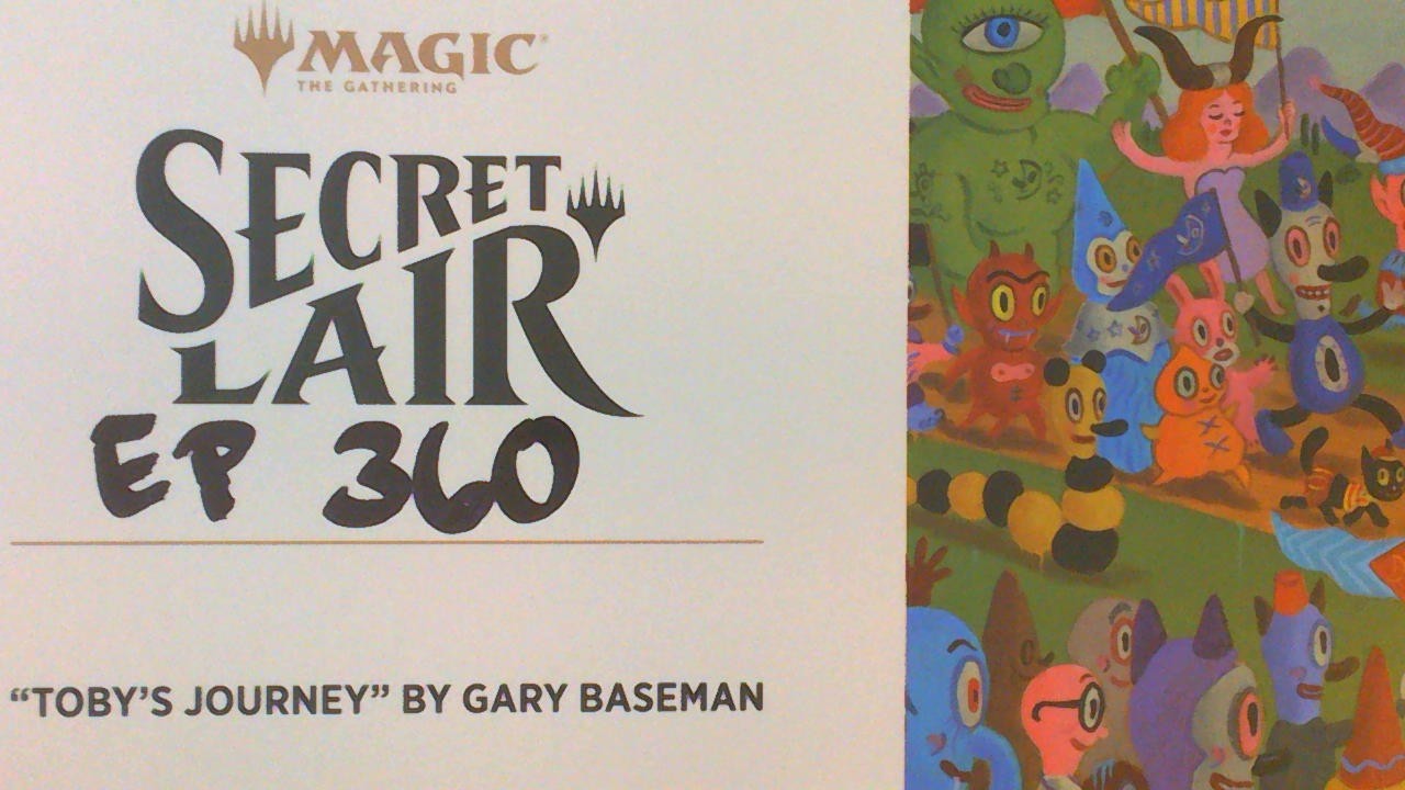 Toby's Journey by Gary Baseman - Non-Foil Edition - Secret Lair