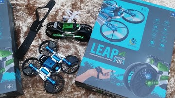 Leap Motion Drone Motorbike 2 in 1! Hand sensor controller gadget - Deformation Unboxing