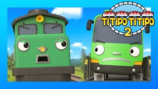 TITIPO S2 Full Compilation l Train Cartoons For Kids | Titipo the Little Train l TITIPO TITIPO 2