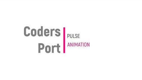 Create Pulse Animation using HTML and CSS