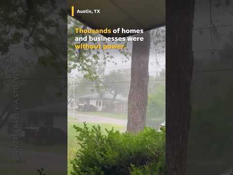 Powerful storm threatens South with flooding, tornadoes #Shorts