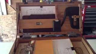 Homemade shooting box.