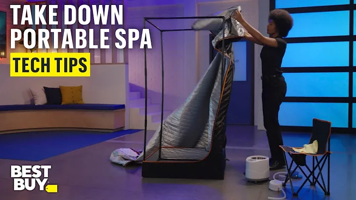 Taking Down and Storing the Sharper Image Steamer Sauna Portable Spa – Tech Tips from Best Buy