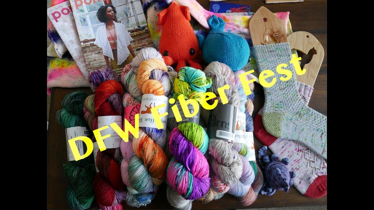 MagicalGirlMaya Knitting: DFW Fiber Fest, Curious Handmade MKAL & HUGE Stash Enhancement