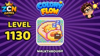 Information Colony Flow Level 1130 Walkthrough | New Update | Full Solution Update