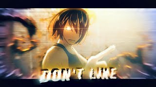 Don't Like | Fire Force [Flow Edit] (Made On Mobile)