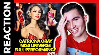 Catriona Gray Reaction - Miss Universe 2018 Full Performance - The BEST Miss Universe EVER 👑