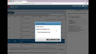 Exporting the Banner Feed Grade Sheet