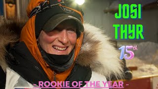 Iditarod 2024 - Josi Thyr 15th Rookie of the Year -