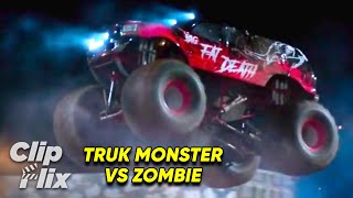 Truk monster VS Zombie | Zombieland: Double Tap | Jesse Eisenberg, Woody Harrelson | ClipFlix