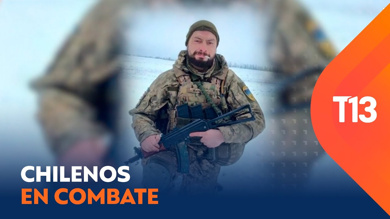 Los chilenos que combatieron por Ucrania: 