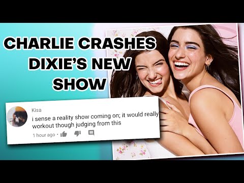 Charli D'Amelio Crashes Dixie D'Amelio's New Talk Show | Hollywire