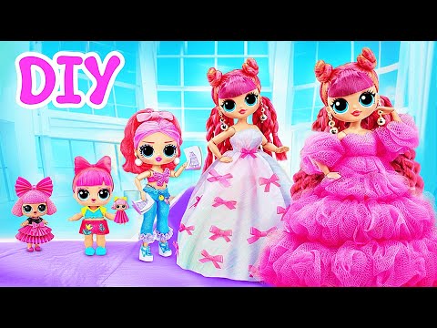 ¡Cambio de imagen de muñeca LOL! 7 manualidades de moda