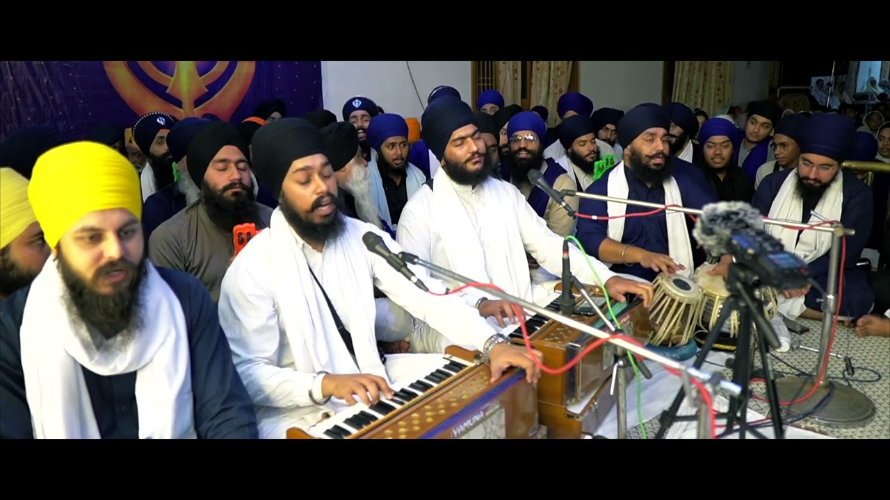 ਸੇਖਾ ਚਉਚਕਿਆ ਚਉਵਾਇਆ ਏਹੁ ਮਨੁ ਇਕਤੁ ਘਰਿ ਆਣਿ - Bhai Bikramjeet Singh jee Garhi- Akj Khanna Rainsabai 2022