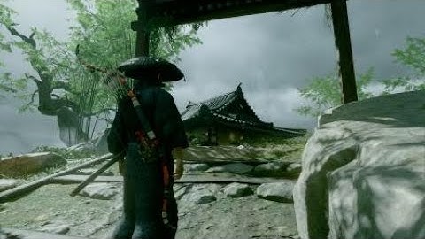 Ghost of Tsushima Bird Lands in Jin