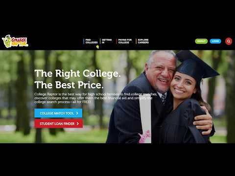 College Raptor College Search Tool