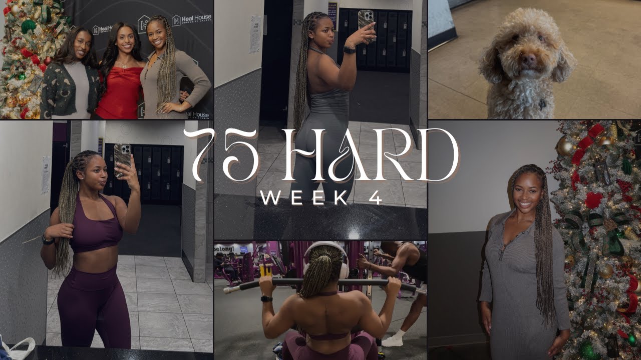 75 Hard Week 4 | Workouts, Home for the Holidays, Merry Christmas!