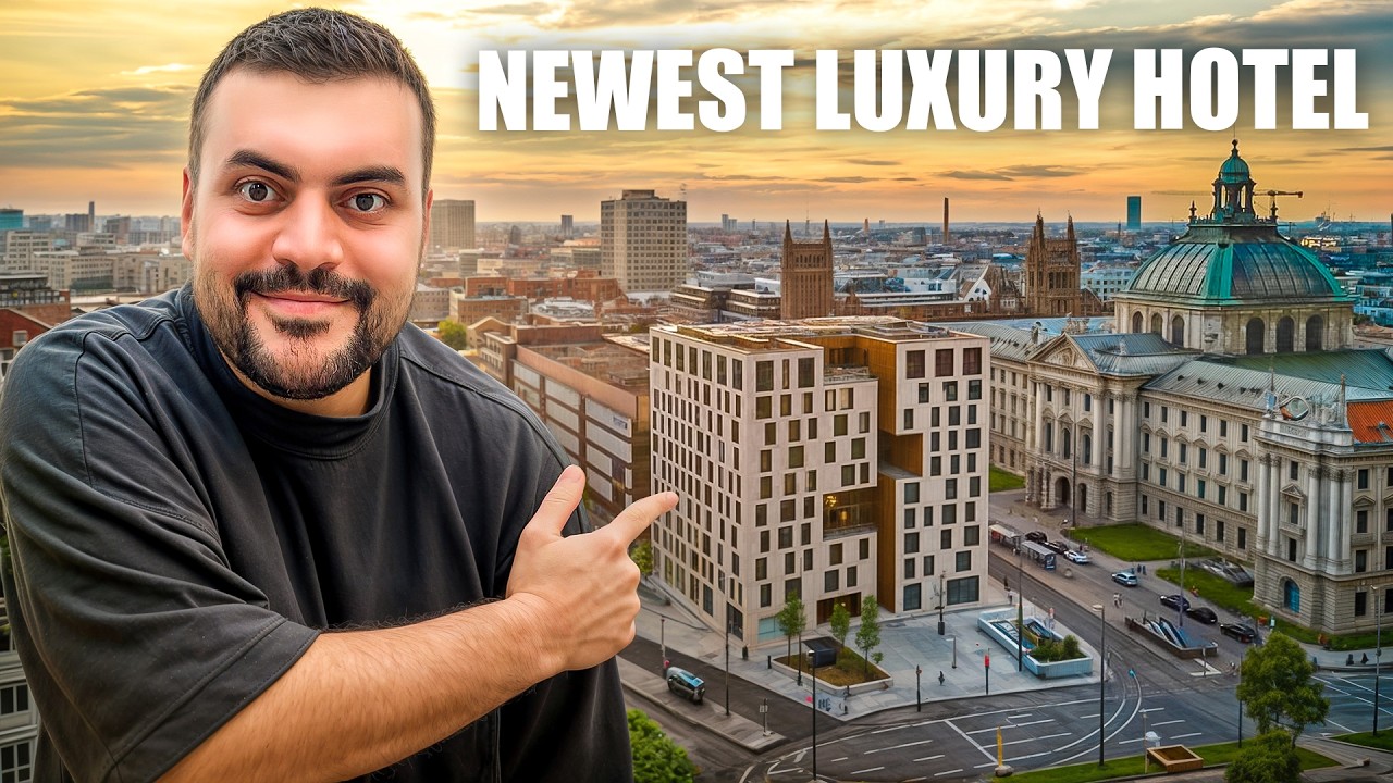 Я остановился в новейшем пятизвёздочном отеле класса люкс в Мюнхене. Стоит ли оно того? | Hotel K...
