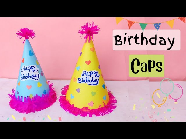 Birthday 2024 party caps