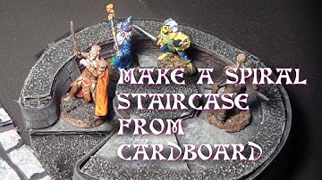 Make a Spiral Staircase for Dnd