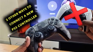 How To Connect Your New PS5 Controller To PS5 Console Without Using Another PS5 Controller!