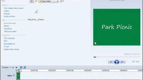 Basic Windows Movie Maker tutorial - Upload Music to Youtube
