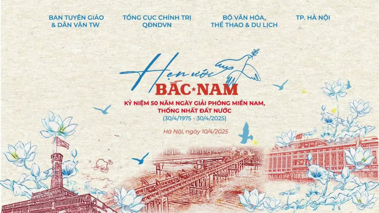 🔴 LIVE | CHƯƠNG TRÌNH GIAO LƯU NGHỆ THUẬT HẸN ƯỚC BẮC NAM | QPVN