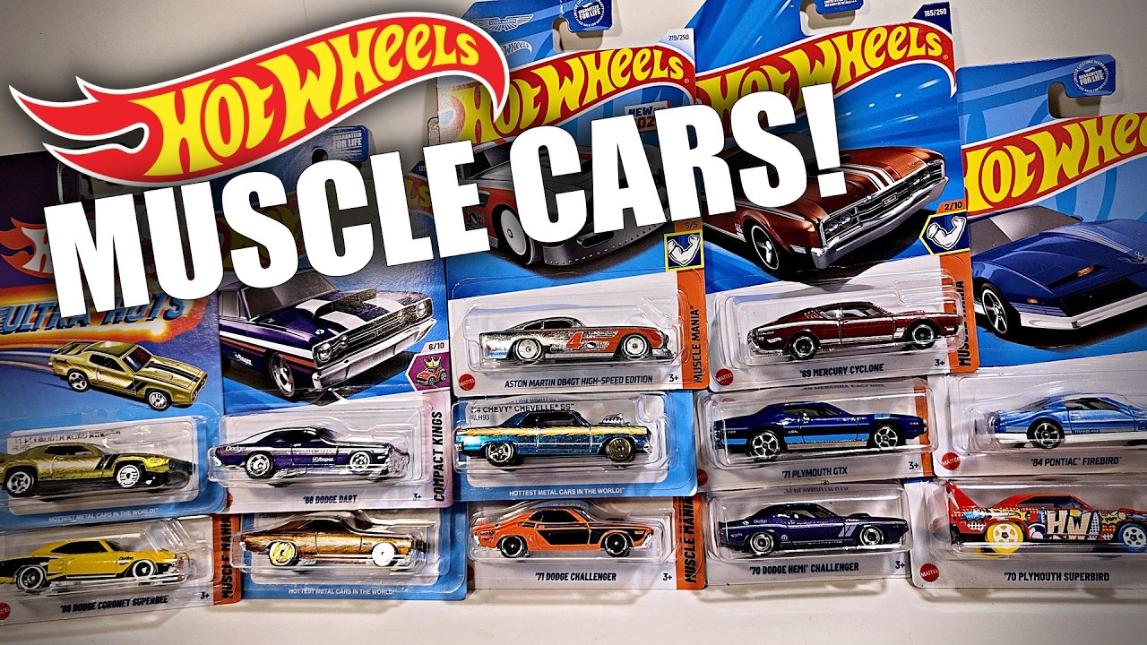 Hot Wheels MUSCLE CARS! My Collection Update 2026! #hotwheels