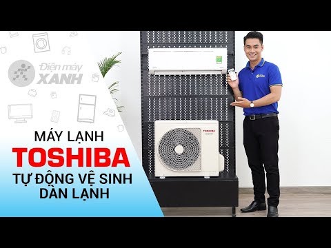 Máy lạnh Toshiba Inverter 1 HP RAS-H10DKCVG-V: Tự động vệ sinh dàn lạnh • Điện máy XANH