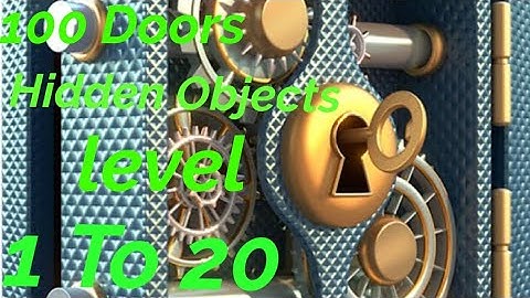 100 Doors Hidden Objects Level 1 To 20 Android Game