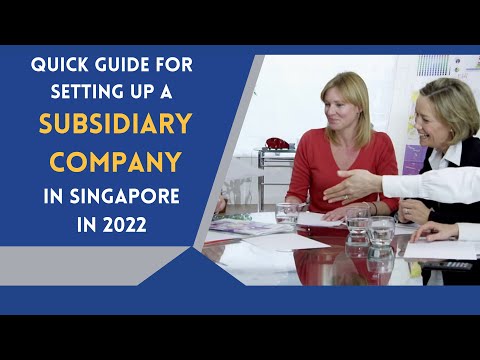 Quick Guide for Setting Up a Subsidiary Company in Singapore in 2022