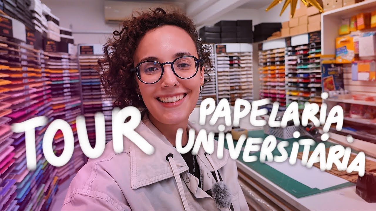 Tour PAPELARIA UNIVERSITÁRIA | Caderno TDAH, apontador de grafite e muitos papéis!
