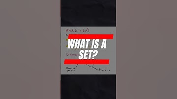 What is a set? | Ch1 - Relations & Functions | Class 12 #shorts #class12maths