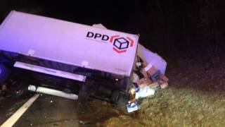 lkw unfall a70