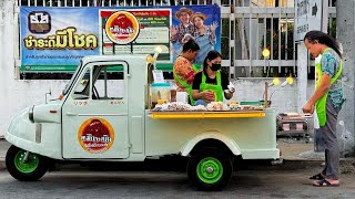 Cafe Vlog Tiny Seafood Truck Japanese Kei Car Thai Street Food Adventure Relax Mood Bangkok Foodie