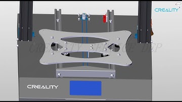 Service tutorial CR 10S Pro V2 replace hot bed slide plate
