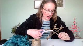 Twig star decoration video