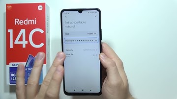 Redmi 14C: How to Share Internet Set Up Hotspot
