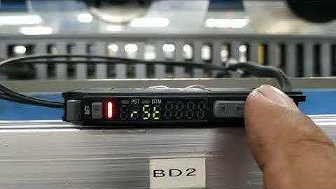 KEYENCE FSN11N RESET