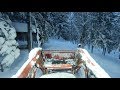 Minnesota Blizzard Makes for Nearly 2-hours of Tractor Snow Plowing!