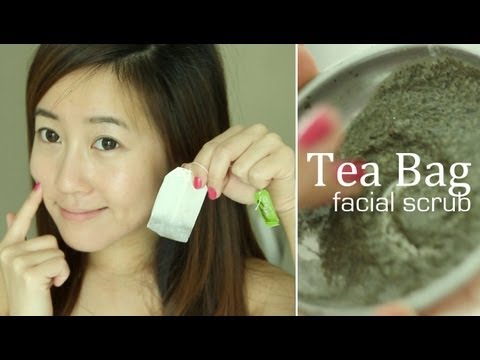 Tea Bag Face Scrub