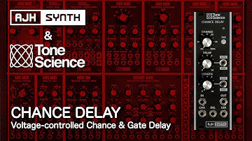 CHANCE DELAY - Random/Probability Voltage-Controlled Gate Delay for #eurorack